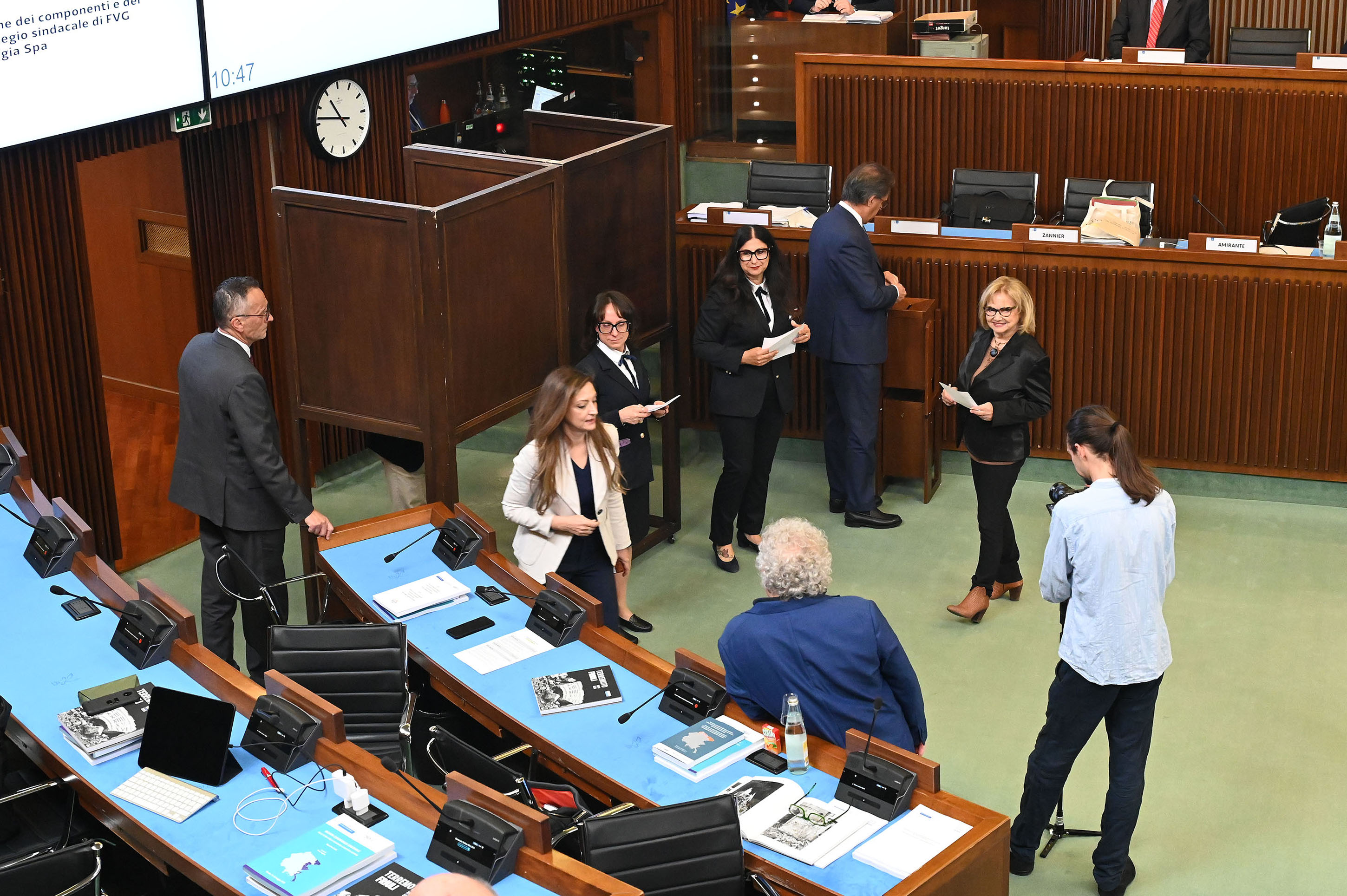 FVG ENERGIA. AULA CONFERMA COLLEGIO SINDACALE CON DE LUCA PRESIDENTE